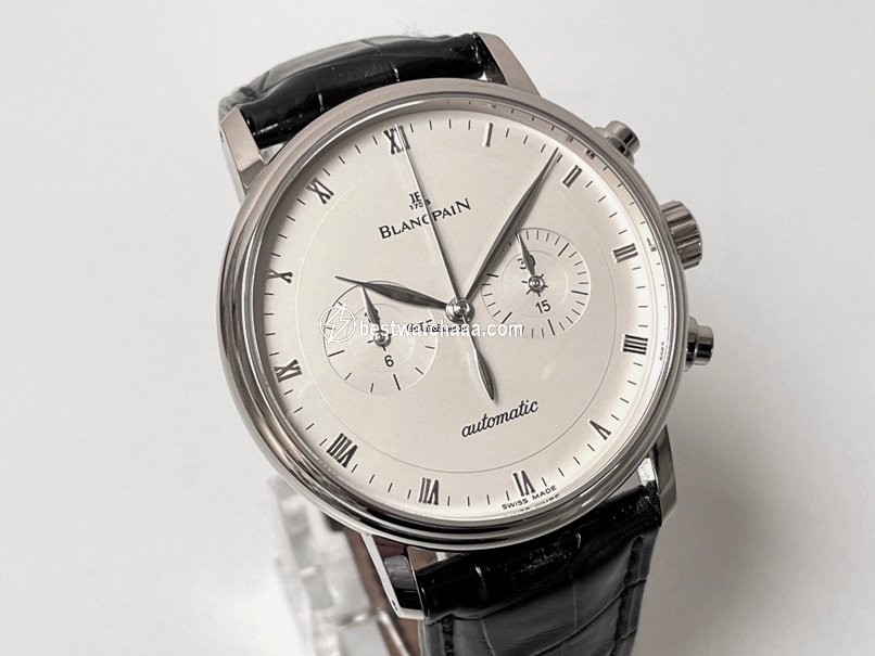 Blancpain Villeret Mens watch Unisex Automatic White gold 4082-1542-55