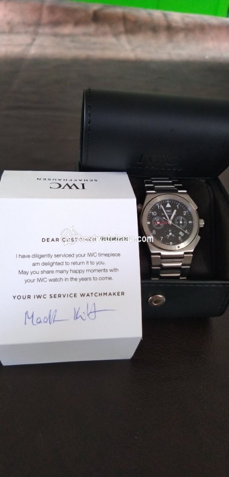IWC Mens watch Unisex Quartz Steel 2518307