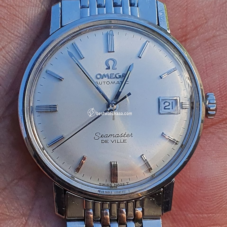 Omega Seamaster DeVille Mens watch Unisex Automatic Steel 166.020 Vintage Omega Seamaster