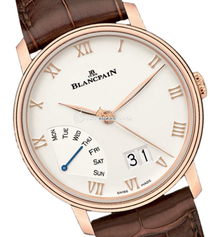Blancpain Villeret Mens watch Unisex Automatic Red gold 6668-3642-55B