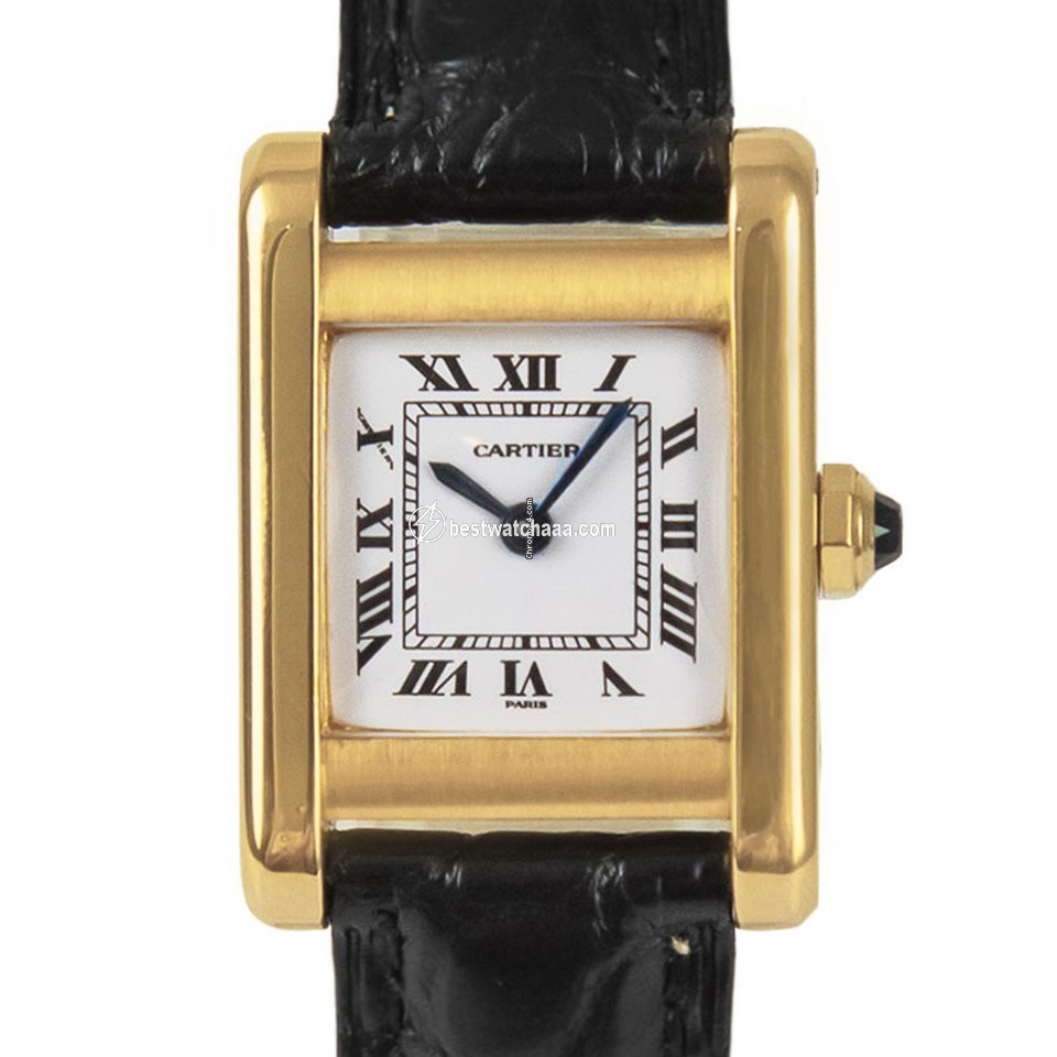 Cartier Tank Womens watch Manual winding Yellow gold 78093