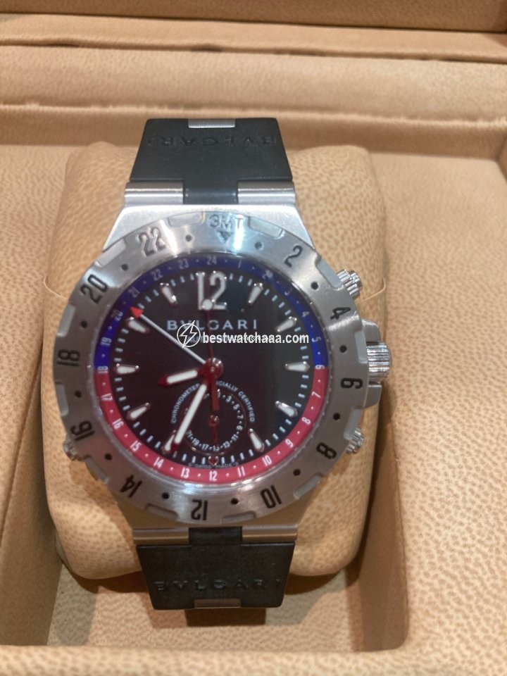 Bulgari Diagono Steel GMT40SVD