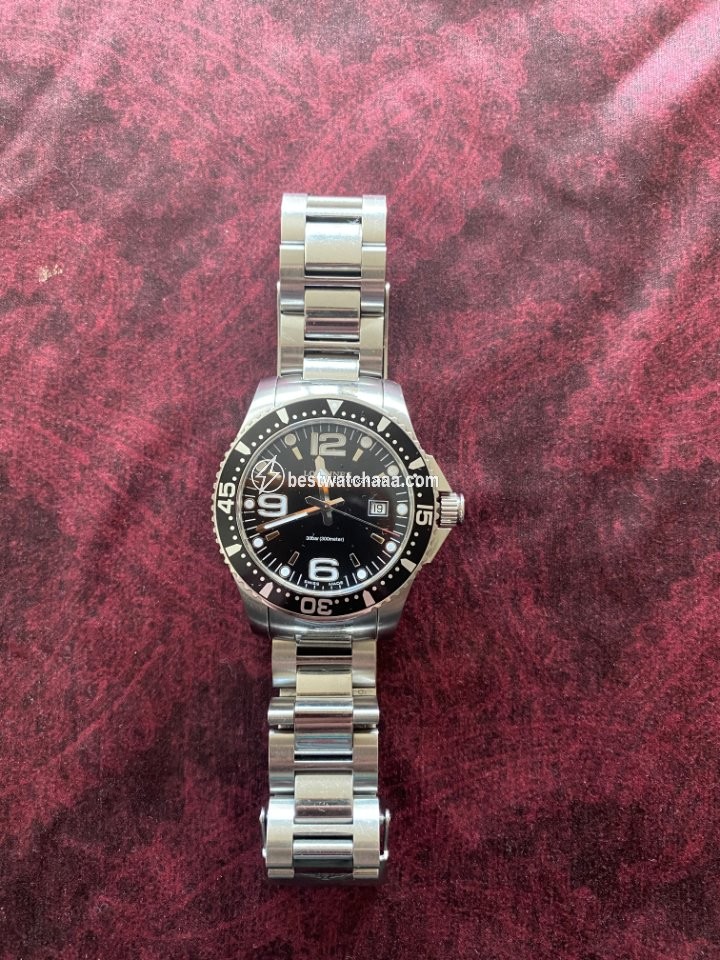 Longines HydroConquest Mens watch Unisex Quartz Steel L3.640.4.56.6