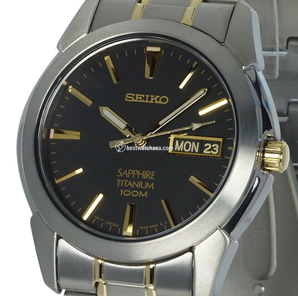 Seiko Mens watch Unisex Quartz Titanium SGG735P1