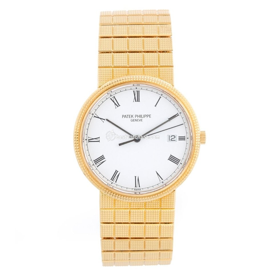 Patek Philippe Calatrava Mens watch Unisex Quartz Yellow gold 3944J
