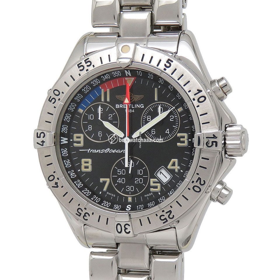 Breitling Mens watch Unisex Quartz Steel A53040.1