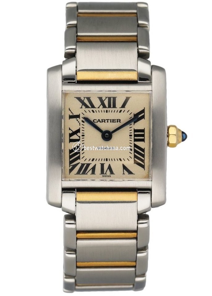 Cartier Tank Francaise Womens watch Quartz Steel 2300