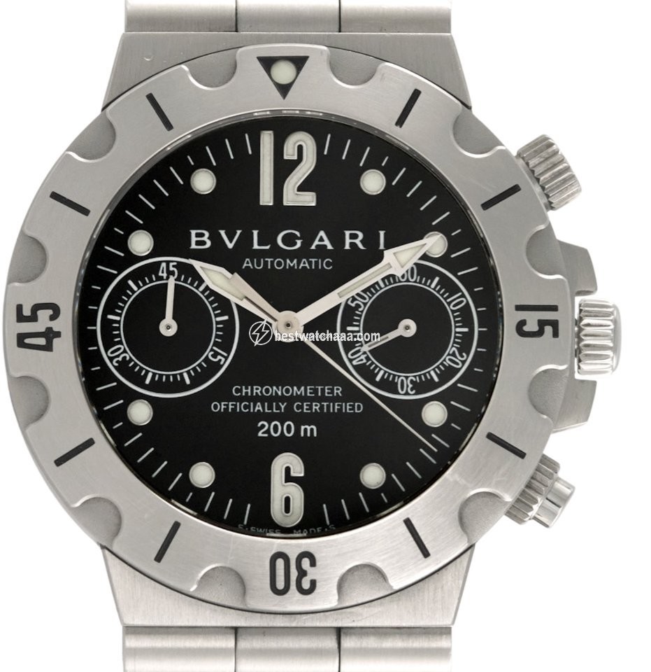 Bulgari Diagono Mens watch Unisex Automatic Steel SC38S