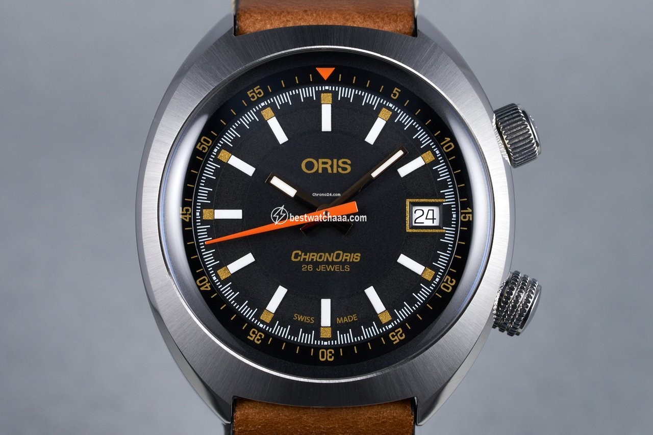 Oris Chronoris Mens watch Unisex Automatic Steel 01 733 7737 4034-Set LS