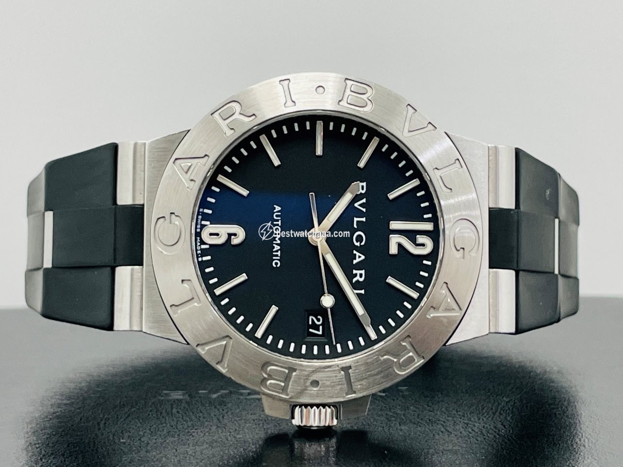 Bulgari Diagono Mens watch Unisex Automatic Steel LCV 38 S