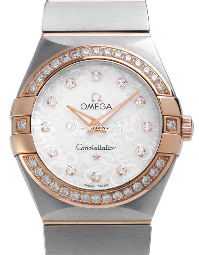 Omega Constellation Quartz Mens watch Unisex Quartz Steel 123.25.27.60.55.009