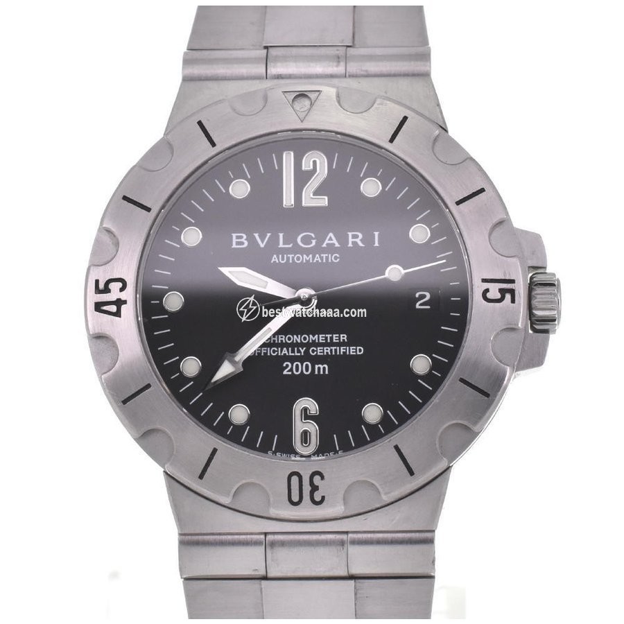 Bulgari Diagono Mens watch Unisex Automatic Steel SD38S