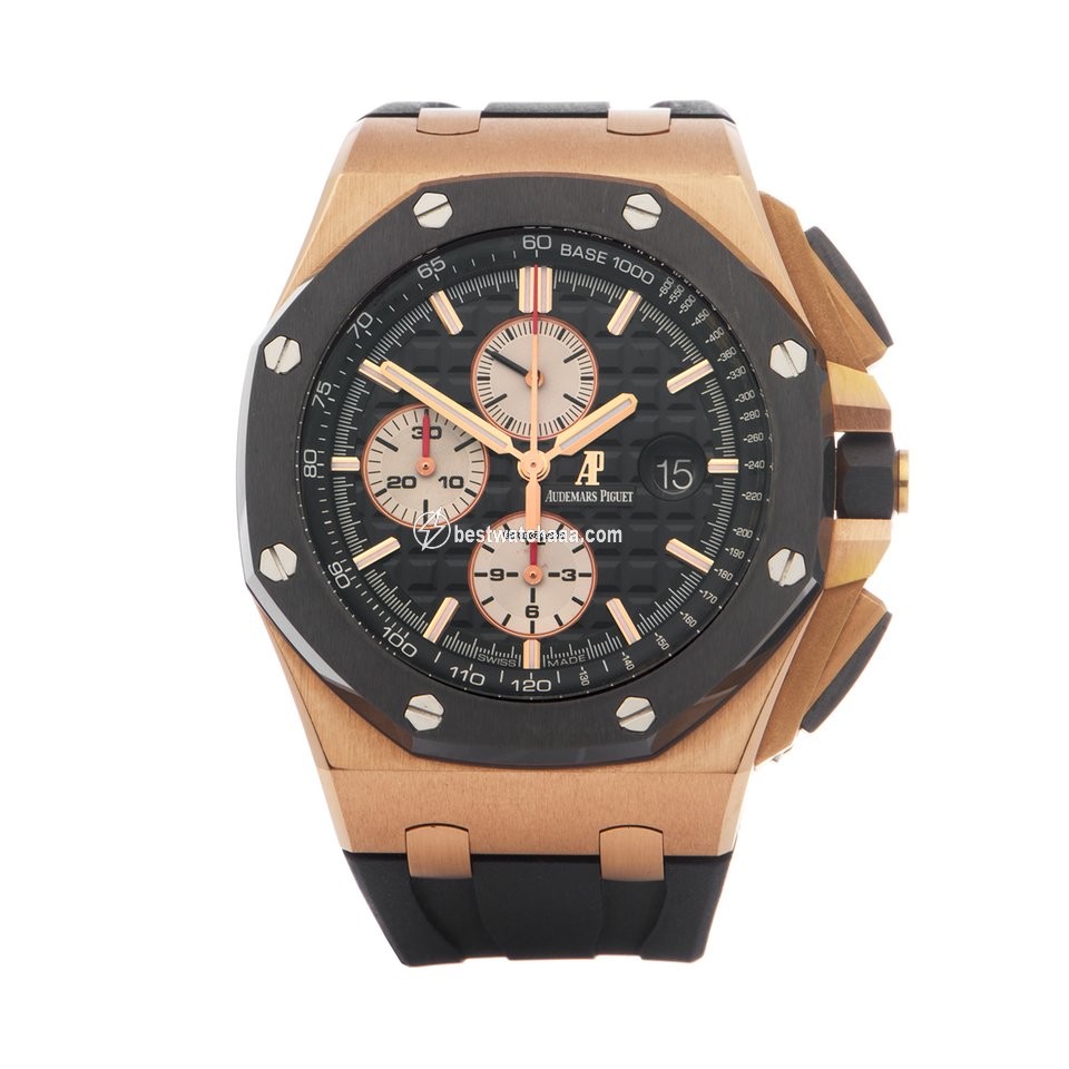 Audemars Piguet Royal Oak Offshore Chronograph Mens watch Unisex Automatic Rose gold 26400RO