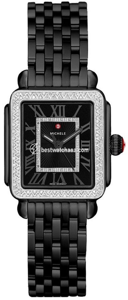 Michele Deco Womens watch Quartz Ceramic MWW06T000226