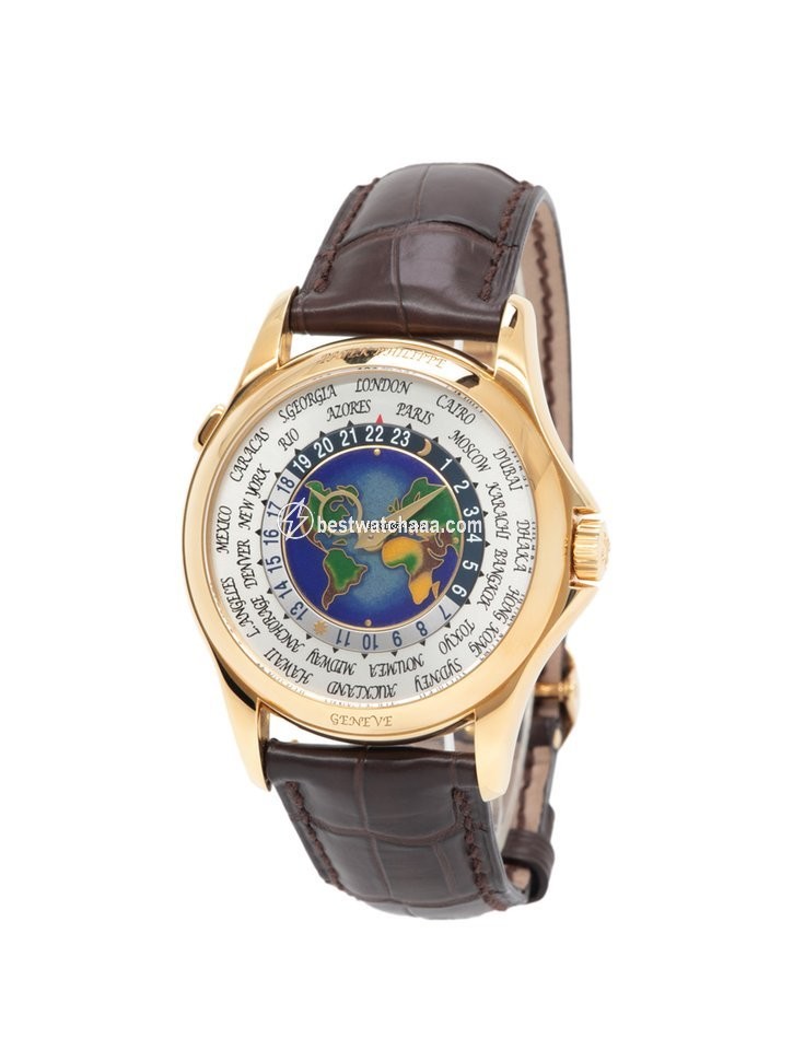 Patek Philippe World Time Mens watch Unisex Automatic Yellow gold 5131J-001