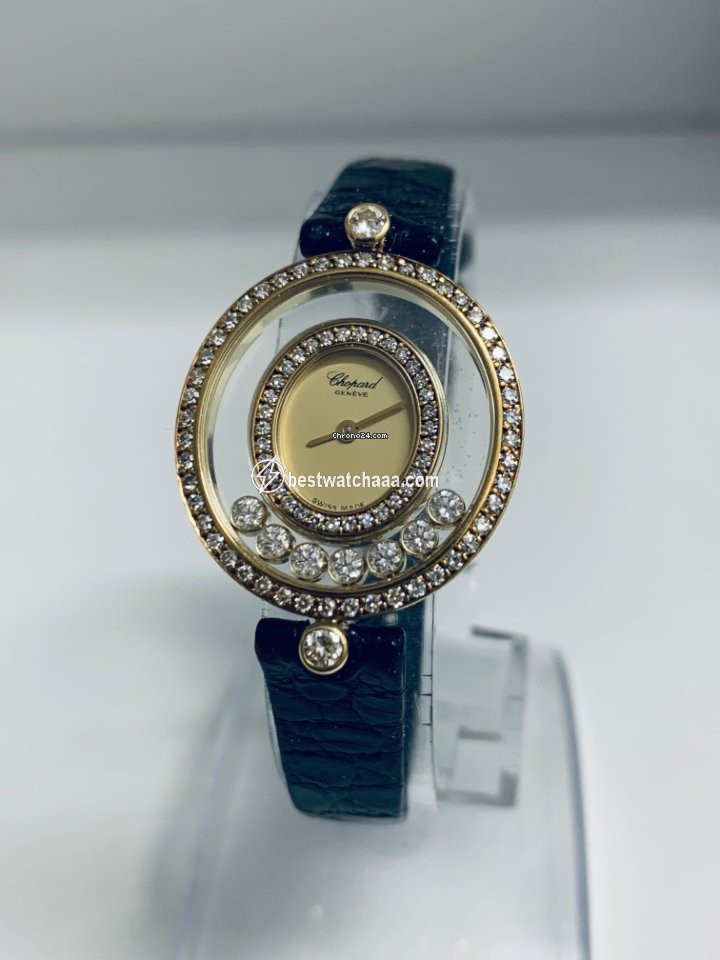 Chopard Happy Diamonds Womens watch Quartz Yellow gold 204292