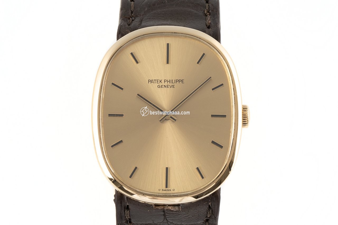 Patek Philippe Golden Ellipse Mens watch Unisex Manual winding Yellow gold 3748