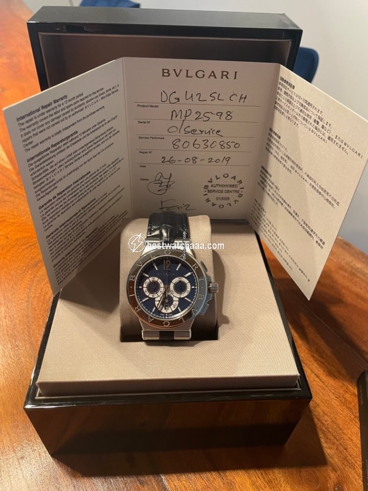Bulgari Diagono Mens watch Unisex Automatic Steel DG42C3SLDCH