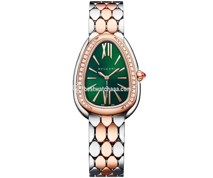 Bulgari Serpenti Womens watch Quartz Gold Steel 103526