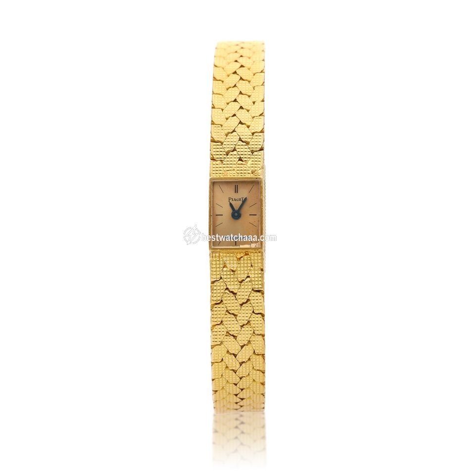Piaget Mens watch Unisex Manual winding Gold Steel 1201 P