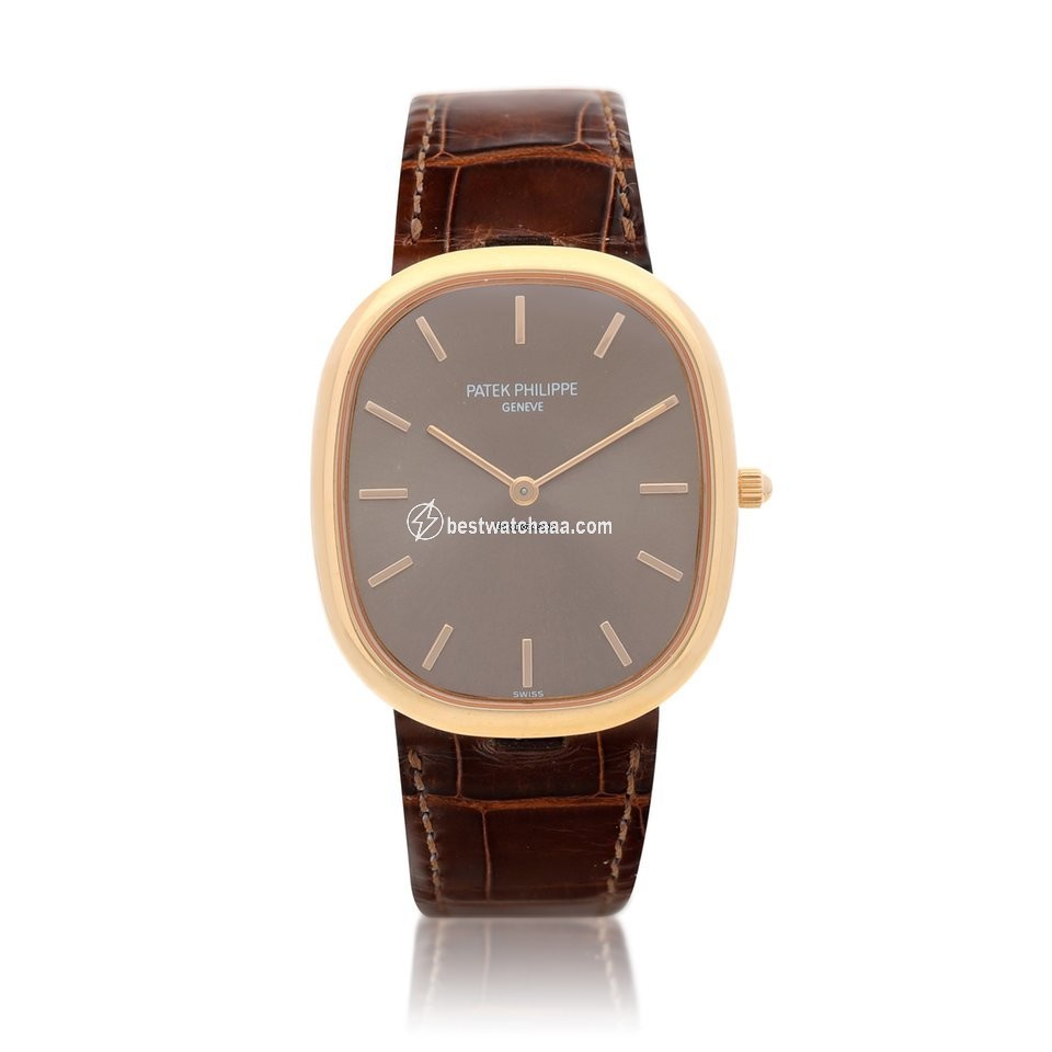 Patek Philippe Golden Ellipse Mens watch Unisex Automatic Rose gold 3738