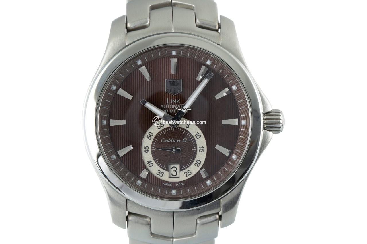 TAG Heuer Link Calibre 6 Mens watch Unisex Automatic Steel WJF211C