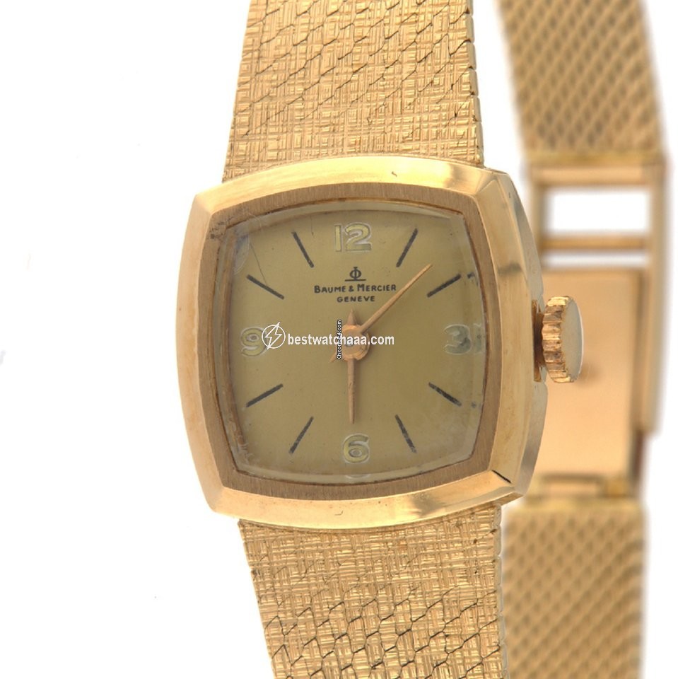 Baume & Mercier Womens watch Manual winding Yellow gold baume & mercier gold 18k Ladies