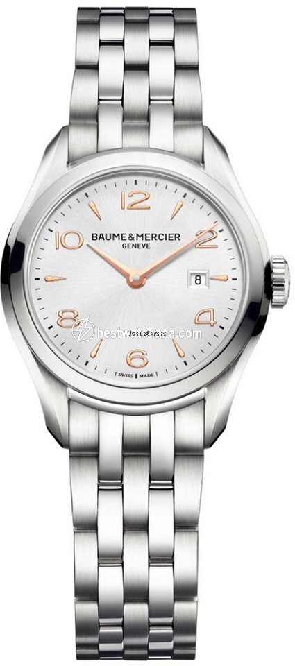 Baume & Mercier Clifton Womens watch Quartz Steel 10175,