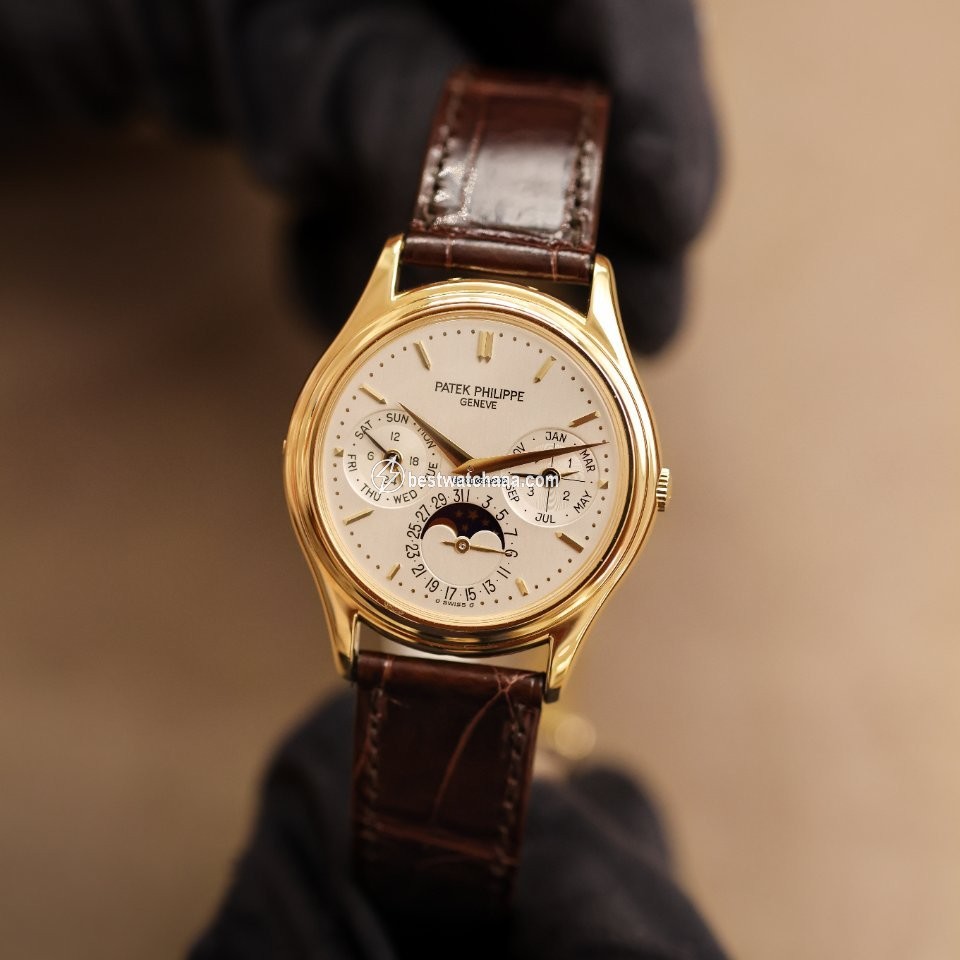 Patek Philippe Perpetual Calendar Mens watch Unisex Automatic Yellow gold 3940J