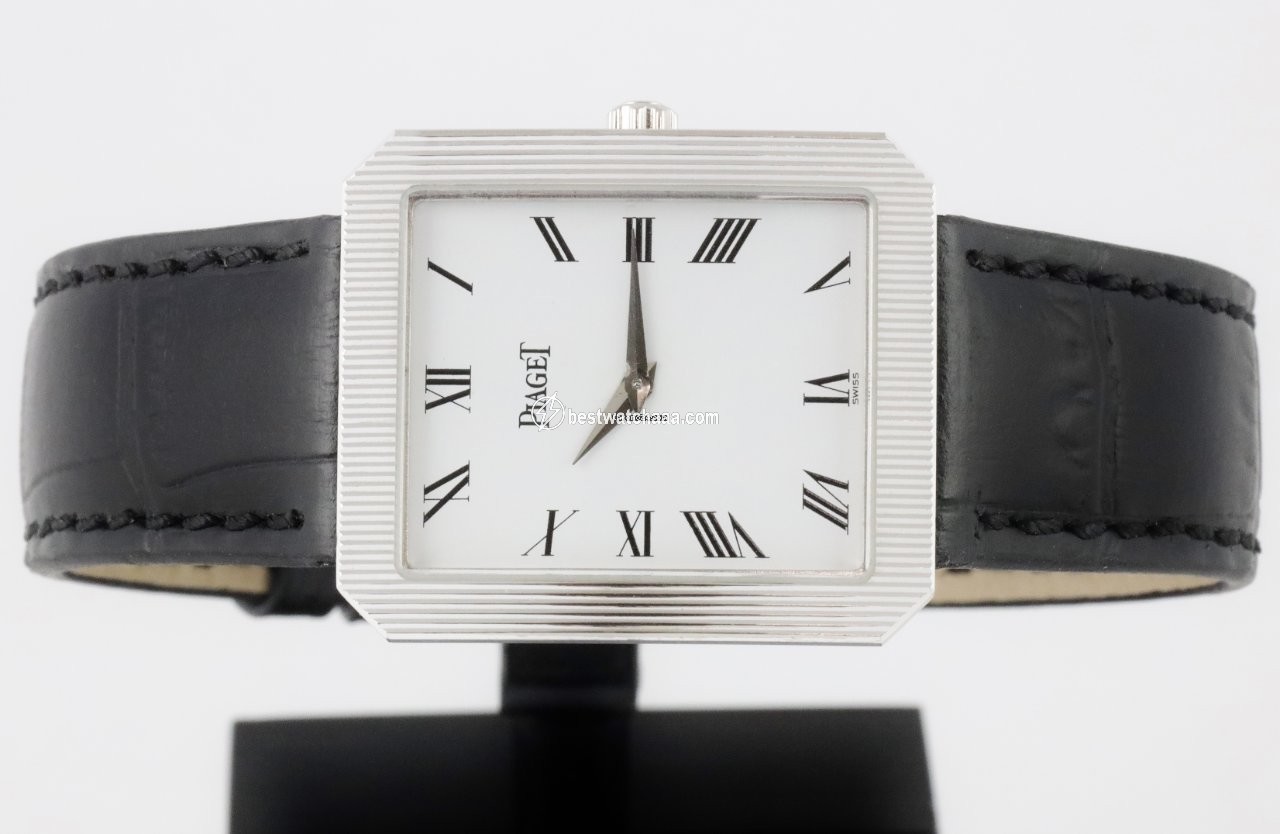 Piaget Protocole Mens watch Unisex Manual winding White gold 90154