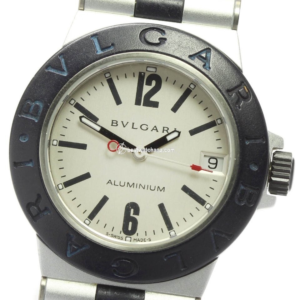 Bulgari Diagono Mens watch Unisex Quartz Aluminum AL32TA