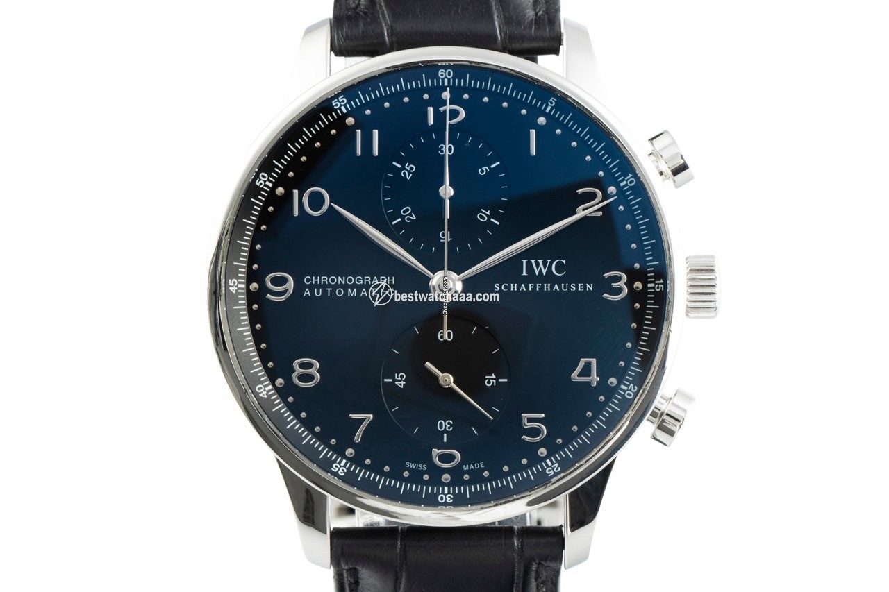 IWC Portuguese Chronograph Mens watch Unisex Automatic Steel IW3714