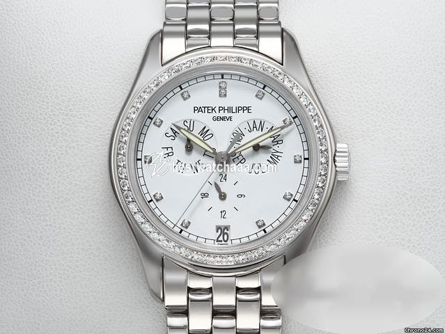 Patek Philippe Annual Calendar Mens watch Unisex Automatic White gold 5037