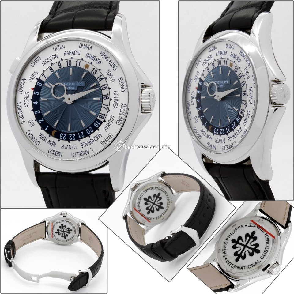 Patek Philippe World Time Mens watch Unisex Automatic Platinum 5130P-001