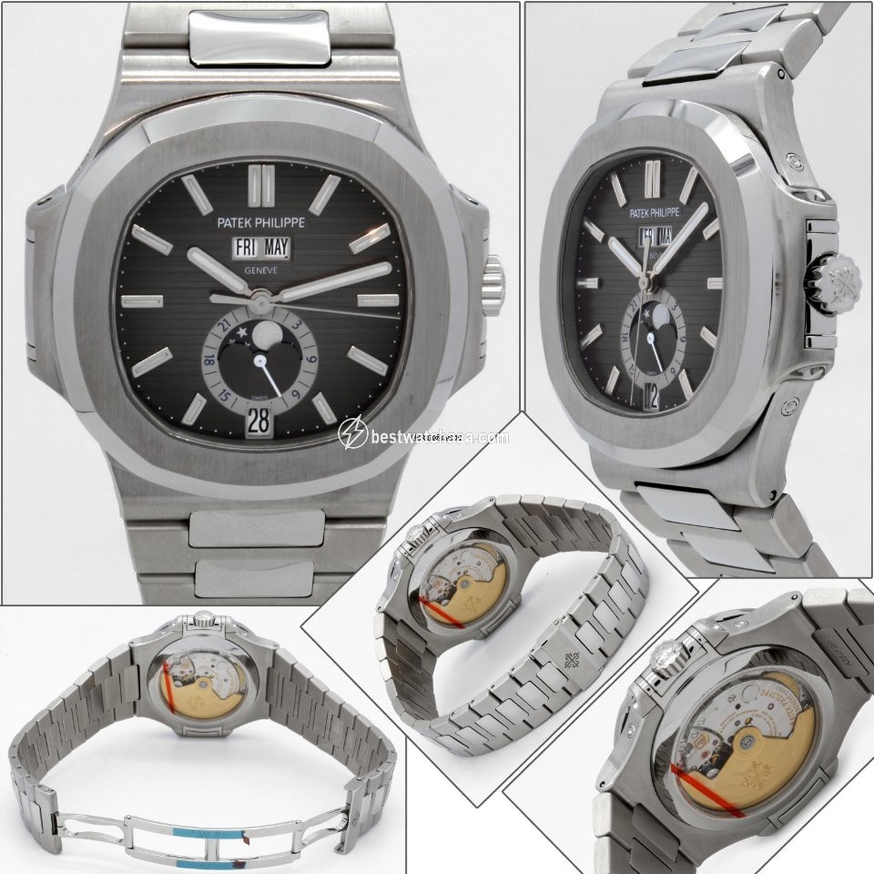 Patek Philippe Nautilus Mens watch Unisex Automatic Steel 5726