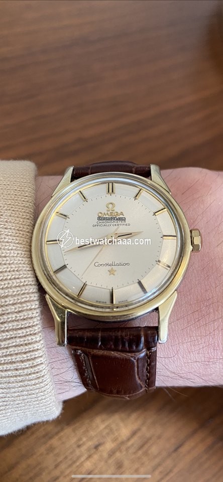 Omega Constellation Mens watch Unisex Automatic Gold Steel 167.005