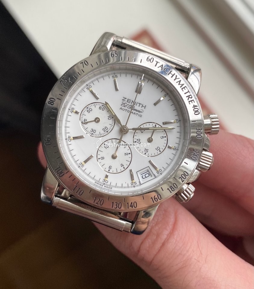 Zenith El Primero Chronograph Mens watch Unisex Automatic Steel 01-0360-400