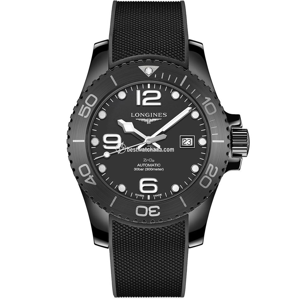Longines HydroConquest Mens watch Unisex Automatic Ceramic L3.784.4.56.9