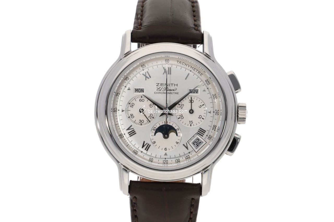 Zenith El Primero Mens watch Unisex Automatic Steel 01.240.410