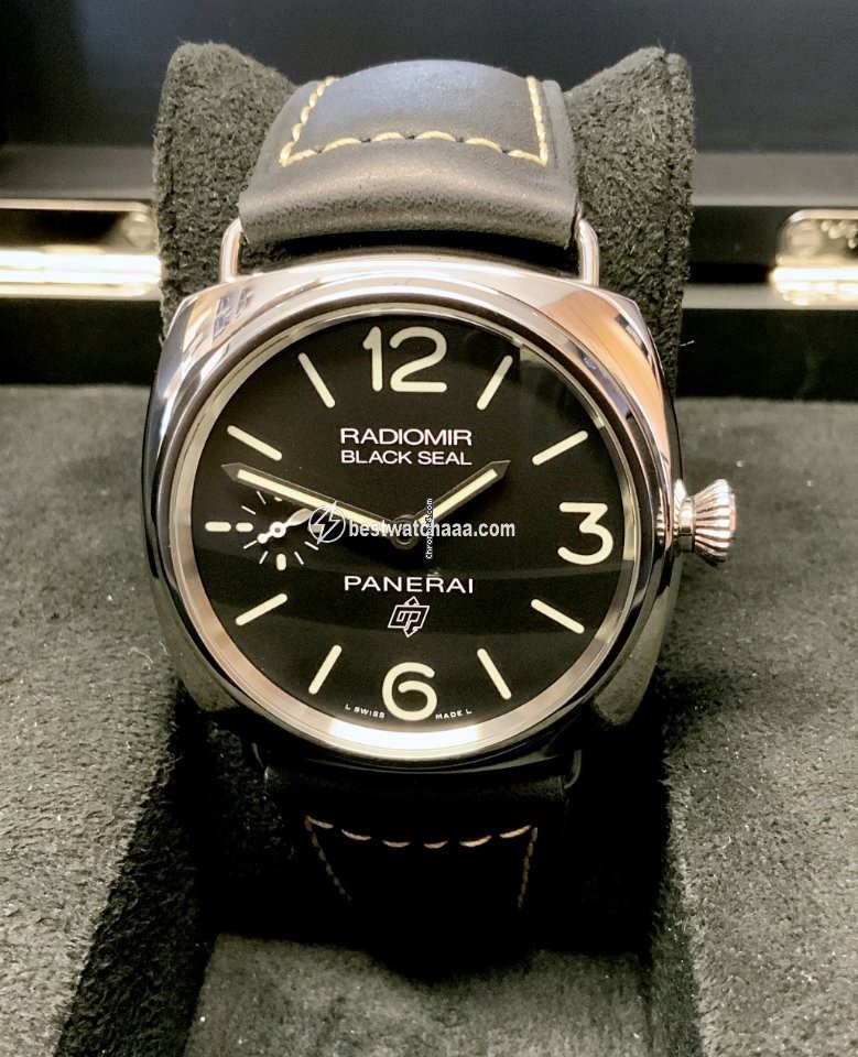 Panerai Radiomir Black Seal Mens watch Unisex Manual winding Steel PAM 00754