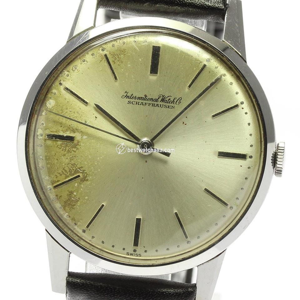 IWC Mens watch Unisex Manual winding Steel R 326