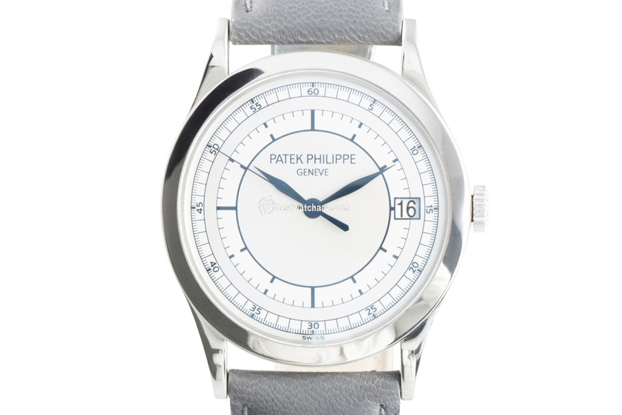 Patek Philippe Calatrava Mens watch Unisex Automatic White gold 5296