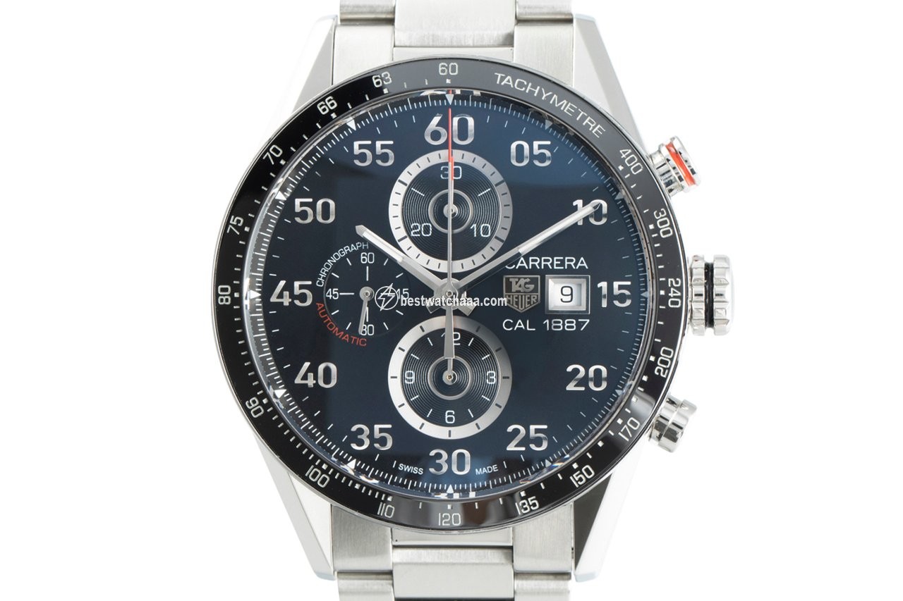 TAG Heuer Carrera Calibre 1887 Mens watch Unisex Automatic Steel CAR2A10-2