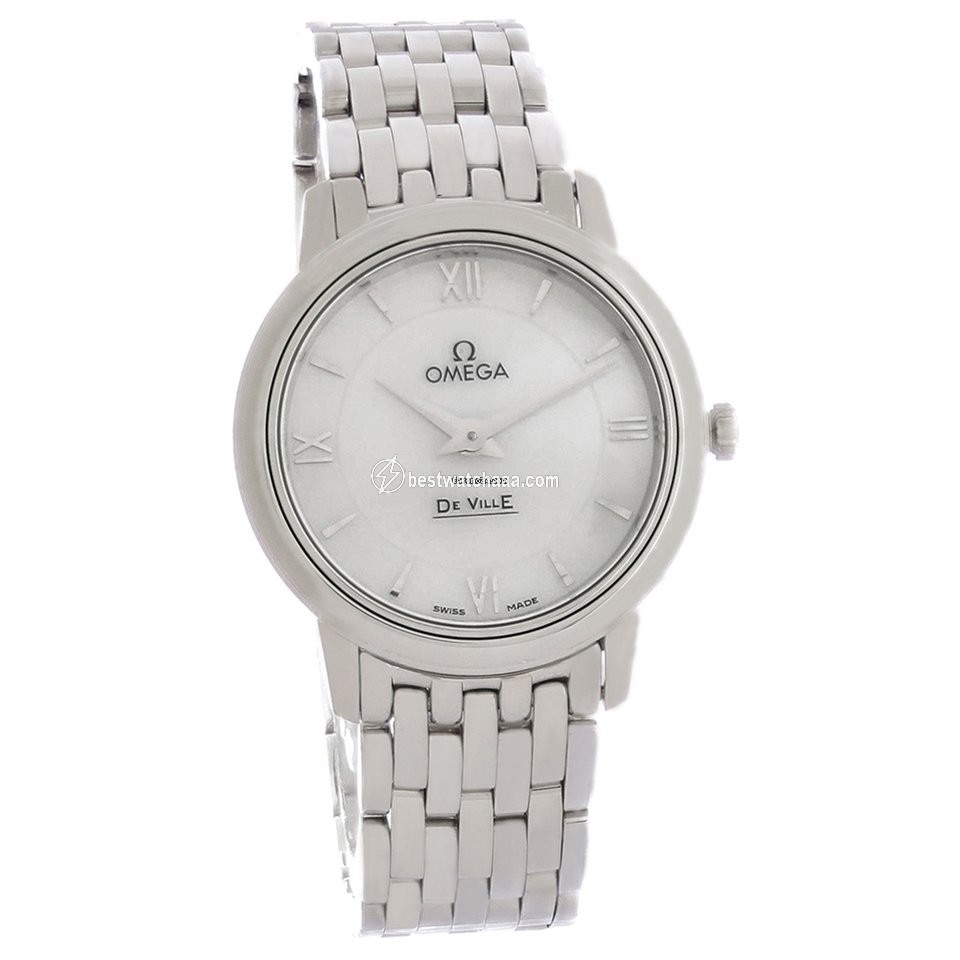 Omega De Ville Prestige Womens watch Quartz Steel 424.10.27.60.05.001