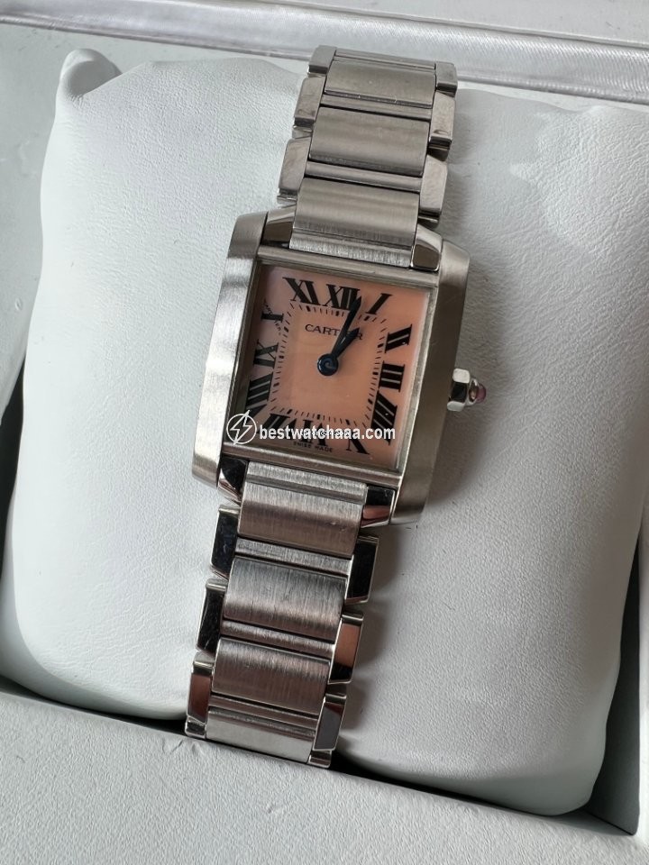 Cartier Tank Francaise Womens watch Quartz Steel 2384