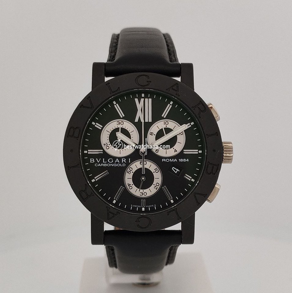 Bulgari Bulgari Quartz Carbon BB38CLCH