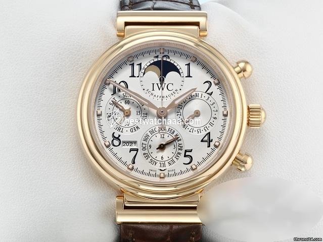 IWC Da Vinci Perpetual Calendar Mens watch Unisex Automatic Rose gold IW3758