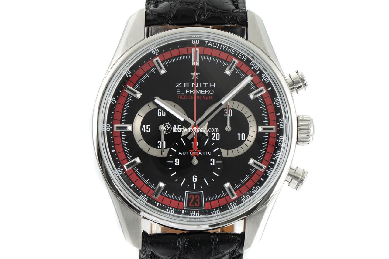 Zenith El Primero 36000 VpH Mens watch Unisex Automatic Steel 03.2043.400