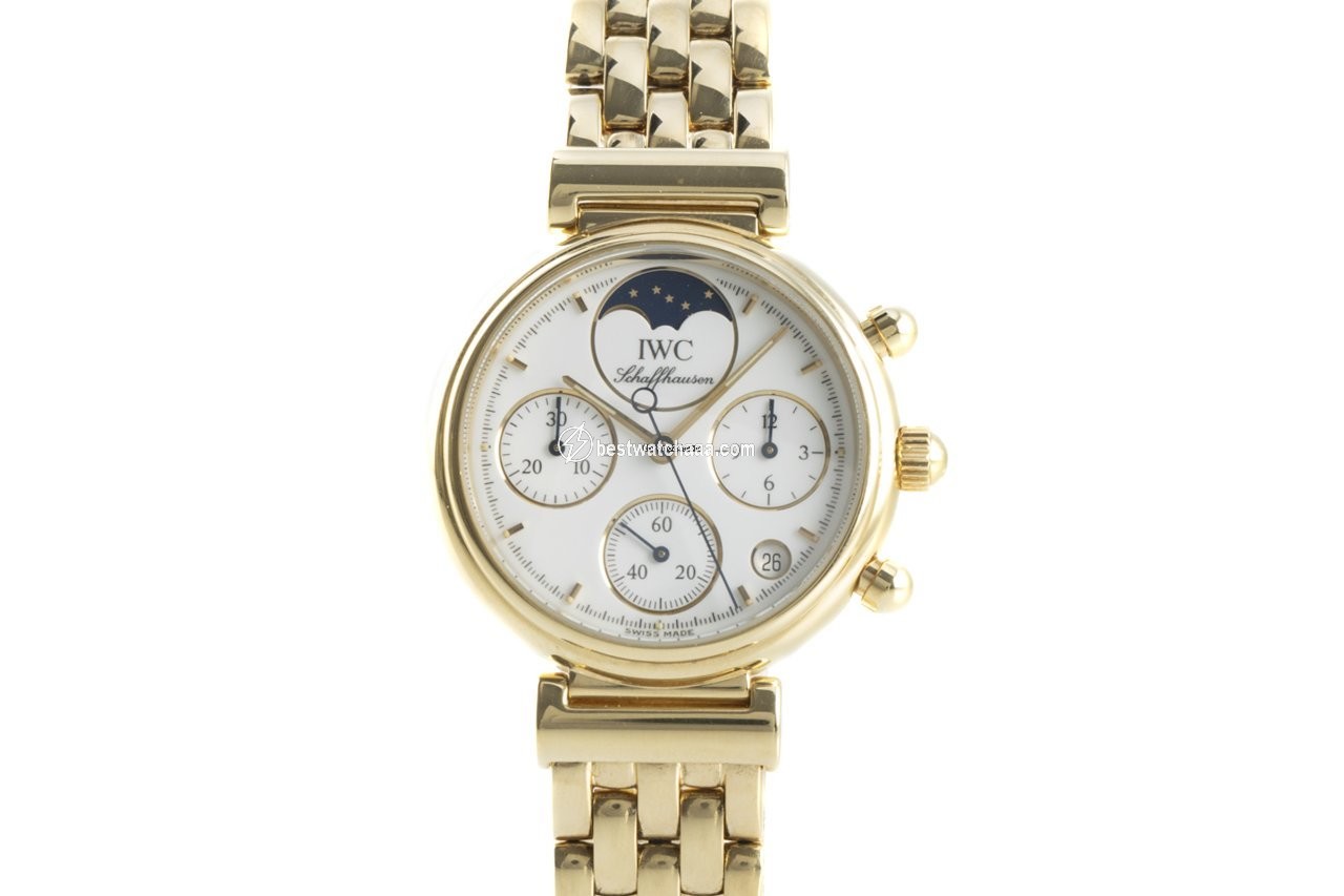 IWC Da Vinci Chronograph Womens watch Quartz Yellow gold 3736