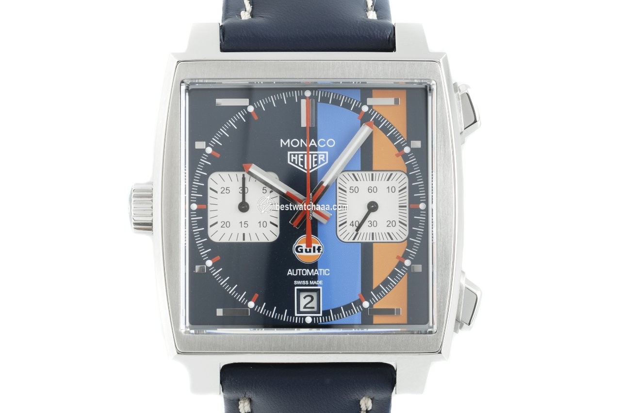 TAG Heuer Monaco Mens watch Unisex Automatic Steel CAW211R